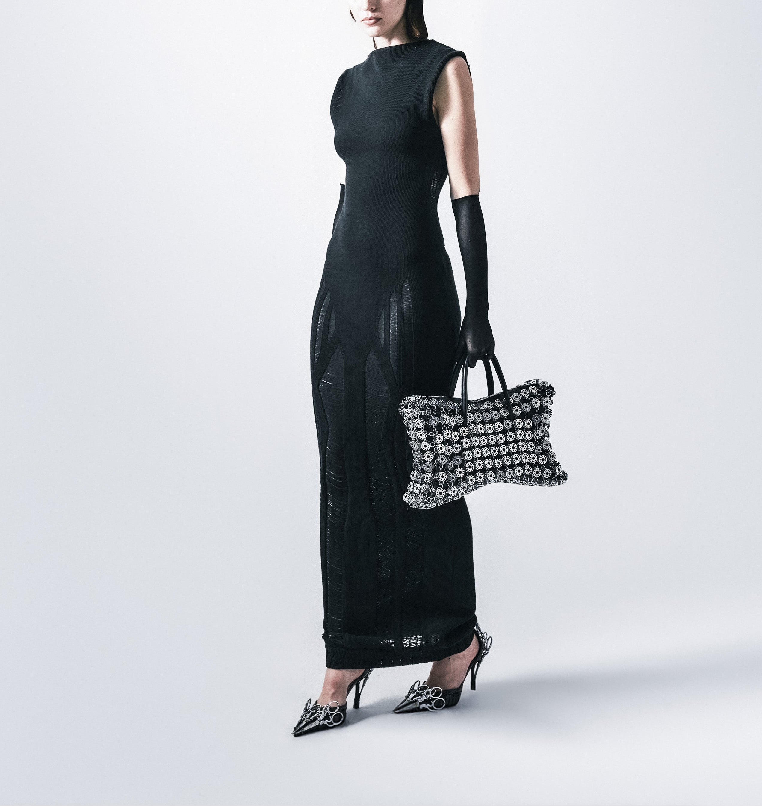 Backbone Long Knit Dress